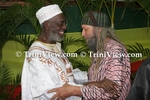 Makandal Daaga(L), Chief Servant of NJAC and Dr Ikael Tafari