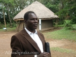 A member of the Luo explains the traditions of his people