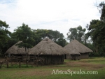 Traditional Luo homestead