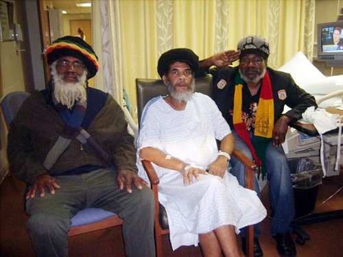 LEFT: Baba Ras  Marcus, Ras Iyapert and Dejazmatch Iyarge