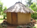 A traditional mud hut