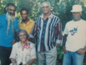 Ma Leta and her sons: Kabadda (Calvin), Derek, Blusie and Scratch