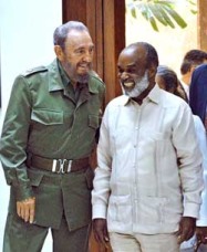 Fidel Castro and René Préval