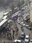 People commuting in Nairobi