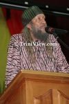 Dr Ikael Tafari delivers the feature address at the African Liberation Day Dinner