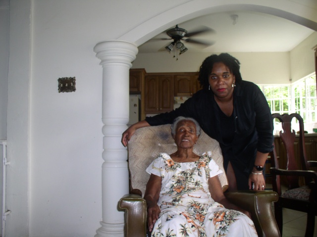 Sister Amanda with grandma